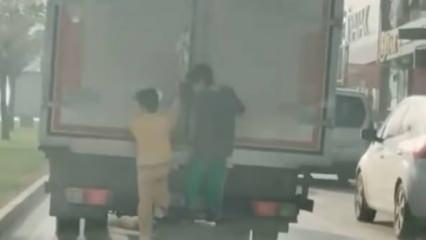 Bursa’da çocukların tehlikeli oyunu! Canlarını hiçe saydılar