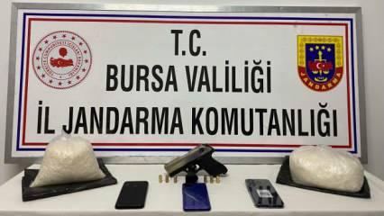 Bursa'da uyuşturucu operasyonu; 3 gözaltı