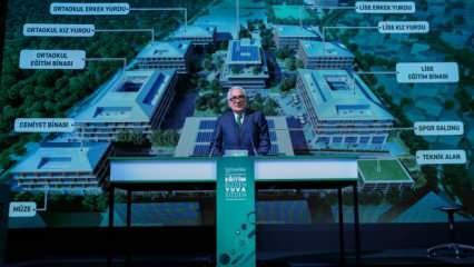 Darüşşafaka yeni kampüsünün temelini attı: Öğrenci kapasitesi artıyor