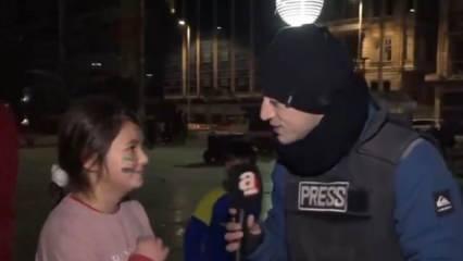 Halep'e dönen Suriyeli çocuktan Başkan Erdoğan'a teşekkür