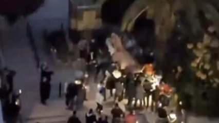 Halk sokağa döküldü, Şam'da ilk Beşar Esed heykeli yıkıldı