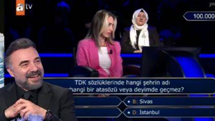 Hangi şehrin adı atasözü veya deyimde geçmez? Milyoner'de 100 bin TL'lik soru