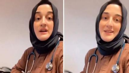 İş bırakma eylemi yapan aile hekimi, bu sözlerle sesini duyurmaya çalıştı