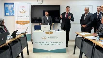 Kur&rsquo;an-ı Kerim eğitimi &ccedil;alıştayda ele alındı