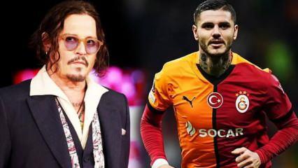 Mauro Icardi'den Johnny Deep'li gönderme!