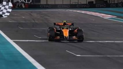 McLaren 26 yıl sonra Formula 1'de zirveye çıktı