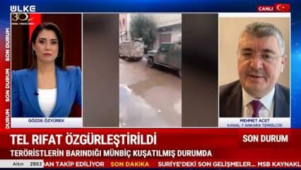 Münbiç neden önemli? Usta gazeteci Mehmet Acet'ten çarpıcı açıklamalar!