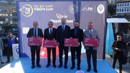 Rize'de 'Türkiye Kart' uygulaması başladı!