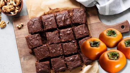 Şekersiz ve diyet dostu: Cennet hurmalı browni tarifi