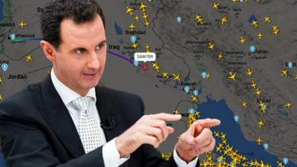 Son dakika: Suriye'den gizemli bir uçak kalkış yaptı! İçinde Esad mı var?