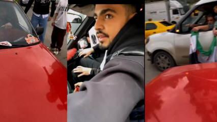 Türk ve Suriye bayraklarıyla yapılan sevinç gösterileri provokatörleri rahatsız etti