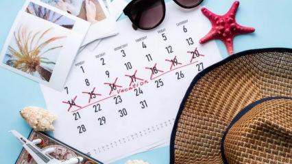 2025 yılında resmi tatillerde altın fırsatlar: 45 gün tatil yapabilirsiniz!