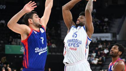 Anadolu Efes, Bahçeşehir'i devirdi