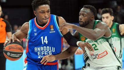 Anadolu Efes'ten Panathinaikos'a büyük fark!