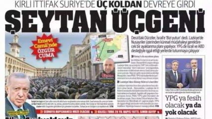 Bakan Fidan'dan YPG'ye için iki seçenek - Gazete manşetleri