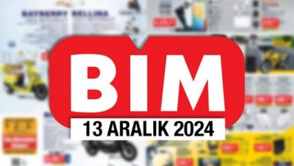 BİM 13 Aralık 2024 Cuma aktüel kataloğu! Motosiklet, cep telefonu, televizyon, elektrikli ısıtıcı, kahvaltı takımı, ütü masası…