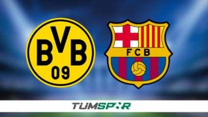 Borussia Dortmund - Barcelona maçı şifresiz mi, hangi kanalda, ne zaman?