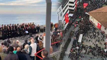 CHP'li belediyeden şehit cenazesi sırasında konserli anıt açılışı 