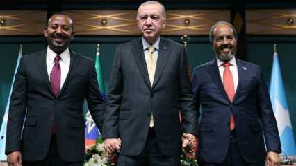 Cumhurbaşkanı Erdoğan, Somali ve Etiyopya için devreye girdi: Uzlaşma çıktı