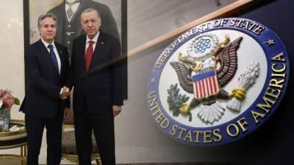 Türkiye ve ABD'den peş peşe açıklamalar! Erdoğan'dan Blinken'a çok net Suriye mesajı