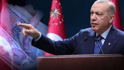 Erdoğan'dan asgari ücret, memur ve emekli zammı açıklaması