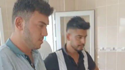 Eşini öldürmekle suçlanan adamın kendinden geçtiği anları