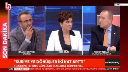 Halk TV'de canlı yayınında skandal anlar! Terör örgütünü akladılar: PYD Suriye'nin gücü