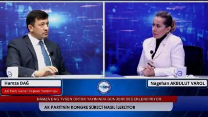 Hamza Dağ: Şu anda gündemimizde erken seçim yok. Belediye başkanları işine baksın