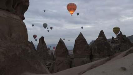 Kapadokya yılbaşı tatili tercihinde yerli ve yabancı turistlerin gözdesi oldu