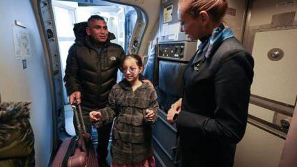 Yaptığı paylaşım ses getirmişti, Yağmur Su, ilk uçuş heyecanını yaşadı!