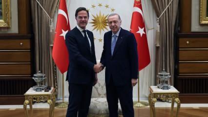 Rutte'den Cumhurbaşkanı Erdoğan ile görüşmesine ilişkin açıklama