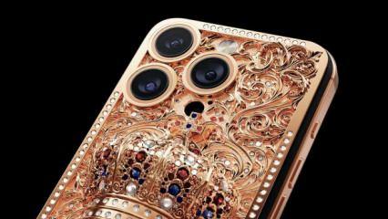 Sadece üç adet üretildi! 18 ayar altından yapıldı: İşte dünyanın en pahalı iPhone'u!