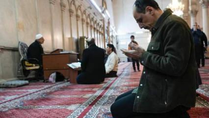 Şam'da tarihi anlar! MİT Başkanı Kalın Emevi Camii'nde fotoğrafları ortaya çıktı