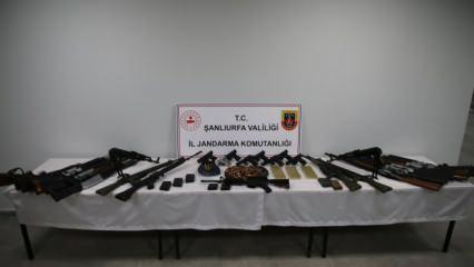 Şanlıurfa'da silah kaçakçılığı operasyonu: 18 şahıs yakalandı!