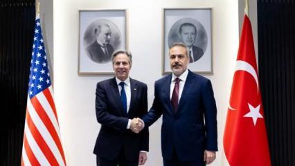 Son dakika: Bakan Fidan, Blinken ile görüştü!