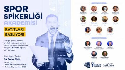 Spor Spikerliği Akademisi yeni dönem kayıtları başlıyor