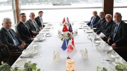 TFF Başkanı Hacıosmanoğlu, UEFA Başkanı ile g&ouml;r&uuml;şt&uuml;