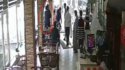 Bayburt’ta garsondan müşteriye hayat kurtaran heimlich manevrası