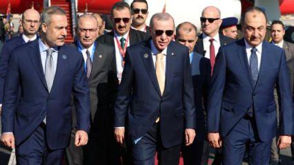 Cumhurbaşkanı Erdoğan'ın Mısır progamı