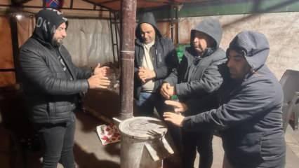DEM Partili belediyeden SMS ile işçi kıyımı! 204 kişi soba başında hak arıyorlar
