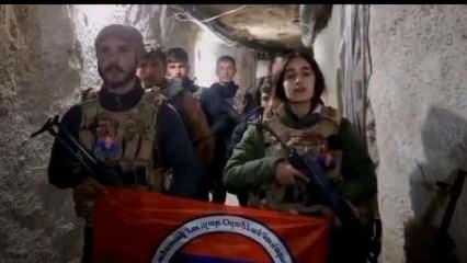 Ermeni Nubar Ozanyan terör örgütü, YPG/PKK'ya katıldı