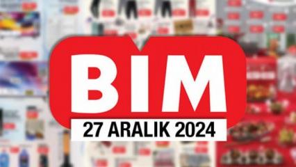 BİM 27 Aralık 2024 Cuma aktüel ürünler kataloğu: 8650 TL'ye ankastre set geliyor!