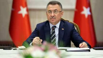 Fuat Oktay'dan son dakika açıklamalar: PKK toparlanmadan harekete geçilmeli