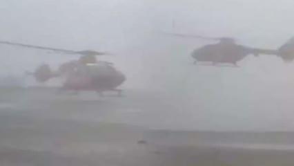Muğla'da düşen helikopterin son görüntüsü ortaya çıktı