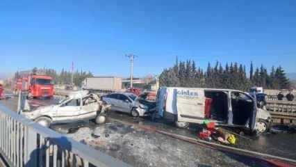 Muğla'da zincirleme kaza: Çok sayıda yaralı var!