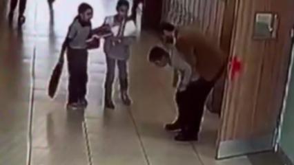 Okul müdürü Heimlich manevrasıyla öğrencinin boğulmasını önledi