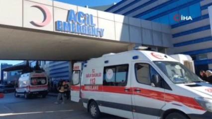Samsun'da servis ile otomobil çarpıştı: 10'u öğrenci 15 yaralı