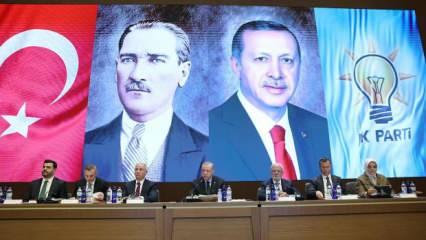 Son Dakika: AK Parti MKYK Cumhurbaşkanı Erdoğan başkanlığında toplandı