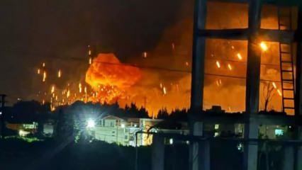 Son dakika: Gece yarısı Suriye'de 2 kritik bölgeye bomba yağdırdılar! Şiddetli patlamalar