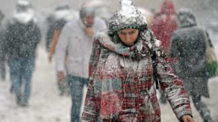 Son dakika: Meteoroloji'den turuncu kodlu kar uyarısı! Okullar tatil edildi, buz kesecek..